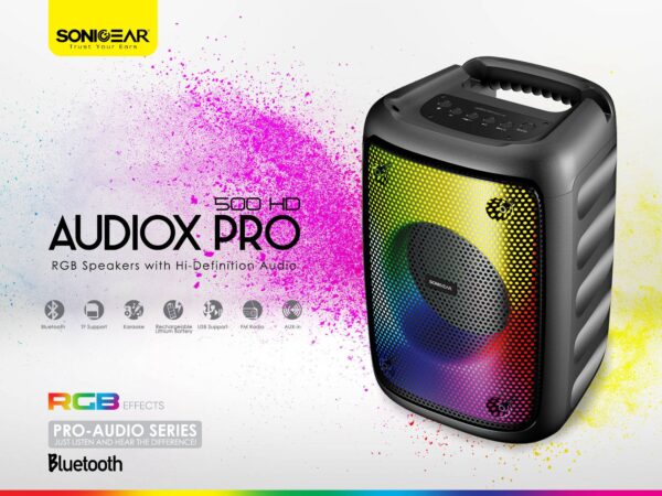 SonicGear AudioXPro500HD Portable Bluetooth Speakers profile 2 1672216470 »
